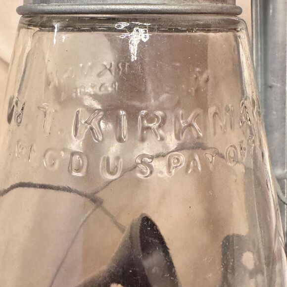 New Vintage W.T. Kirkman “Little Champ” No.1 C.B.Oil Lantern Metal Kerosene Lamp - Picture 3 of 15